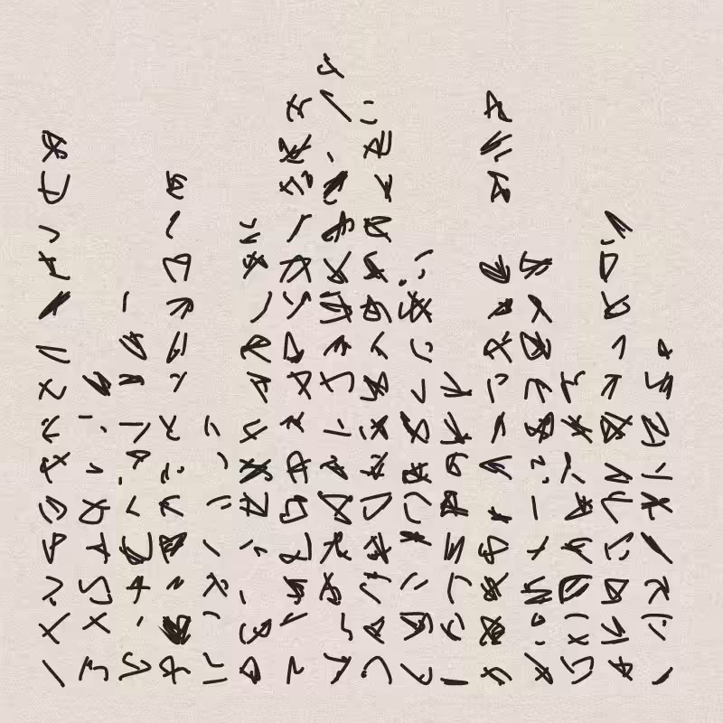 Asemic writing #2