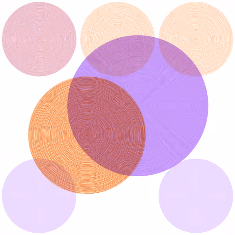Brushed Circles #150
