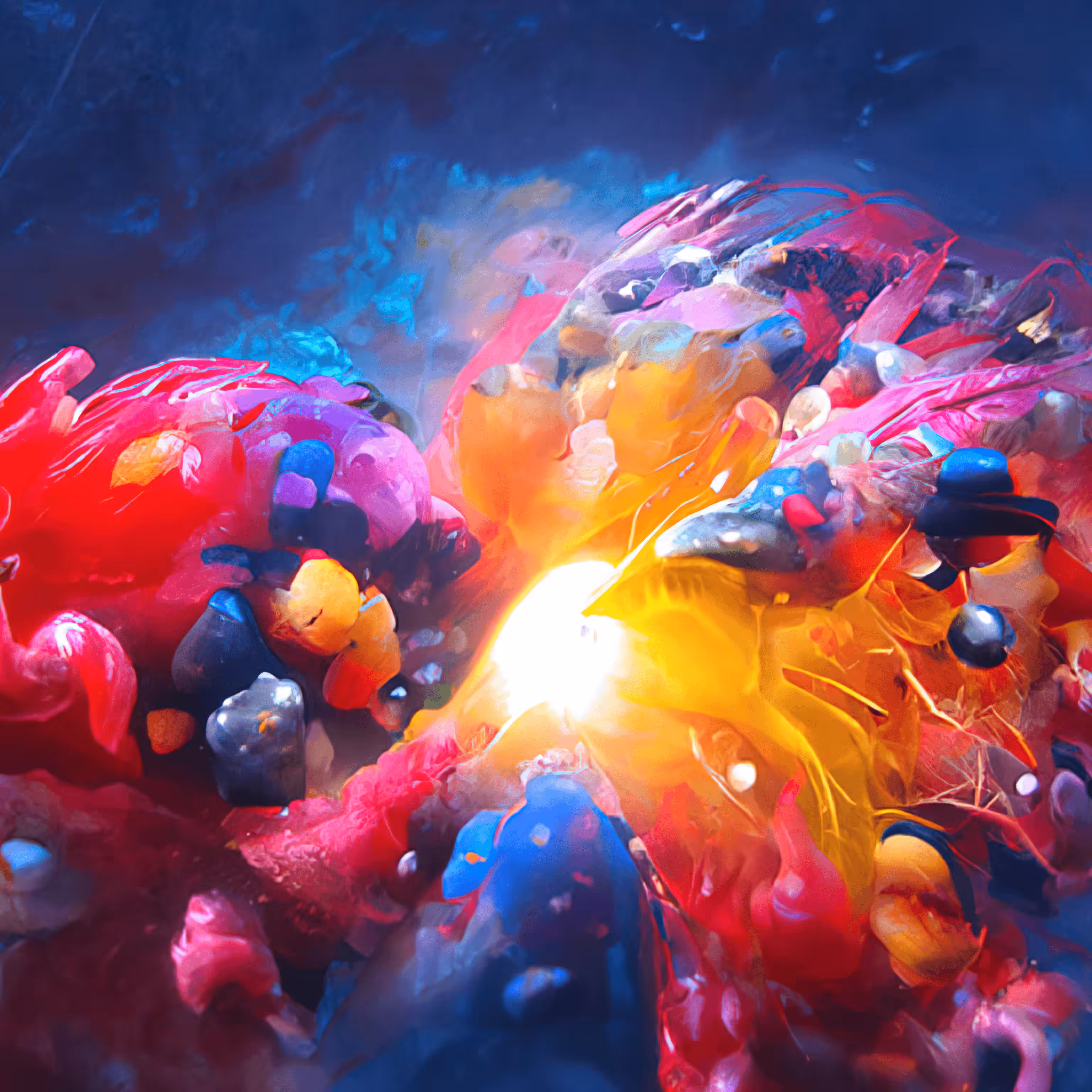 Space Explosion: A star is born