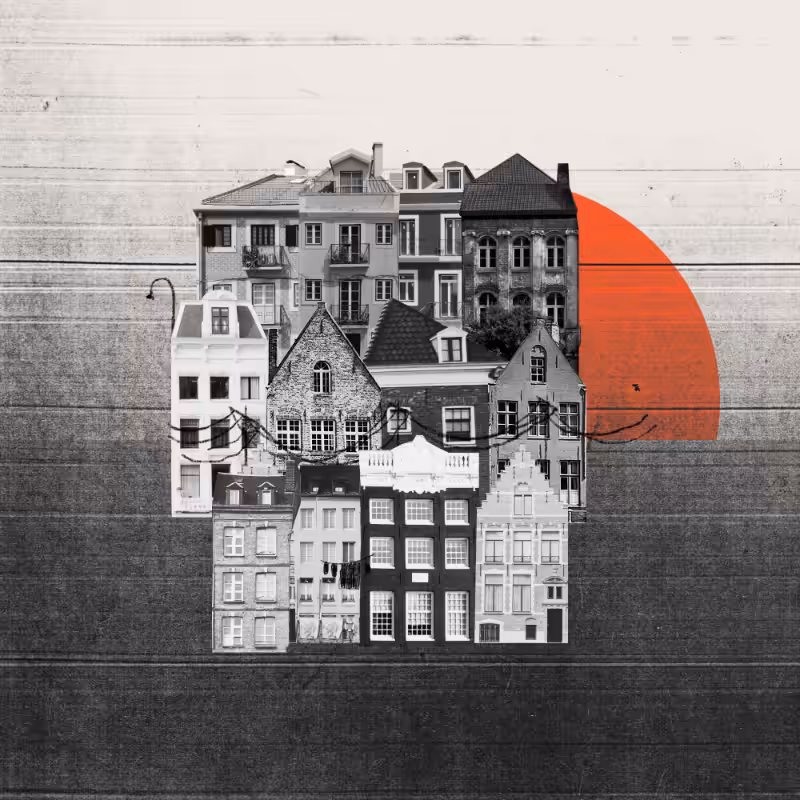 City postcard #3
