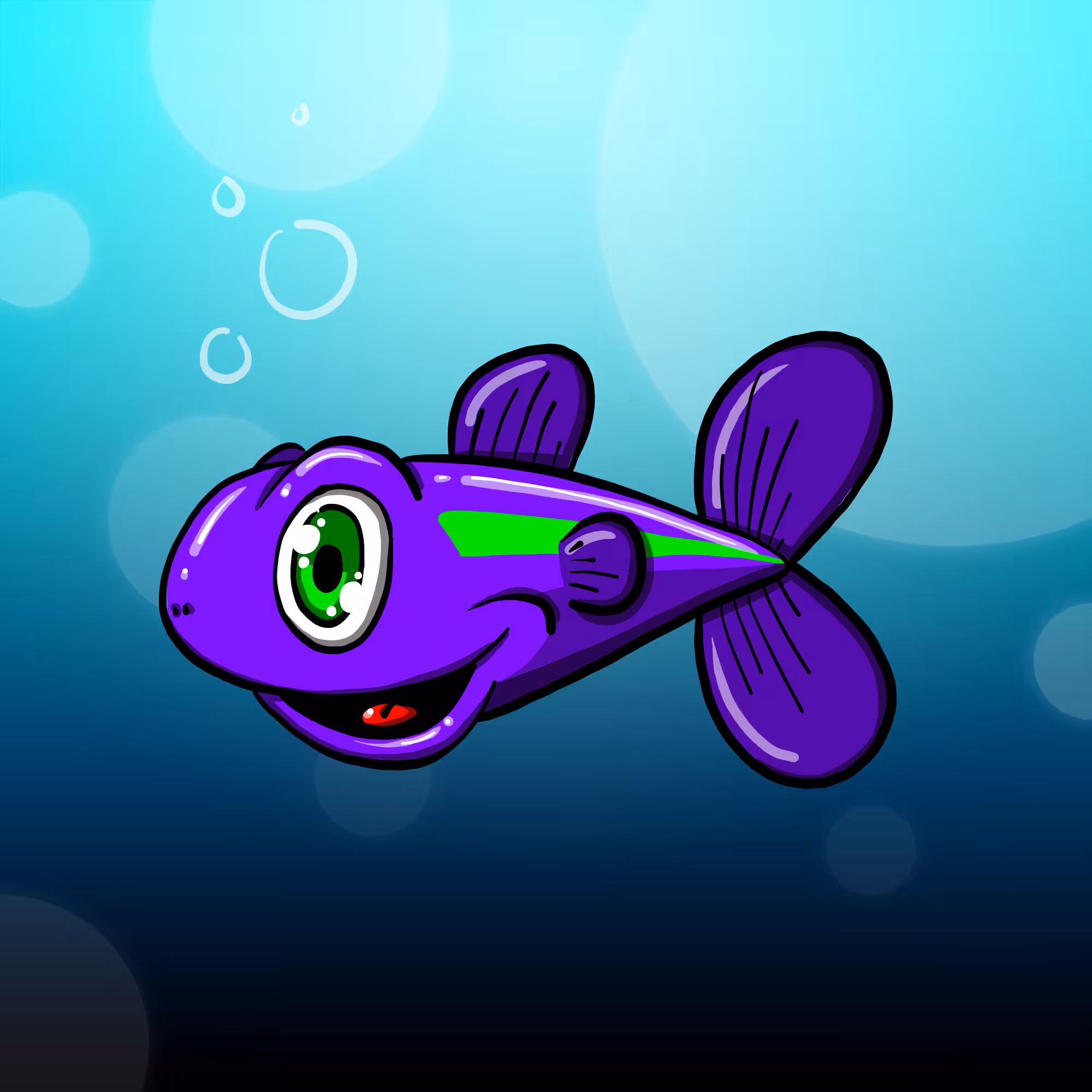 Neon Fish 48/50 (male)