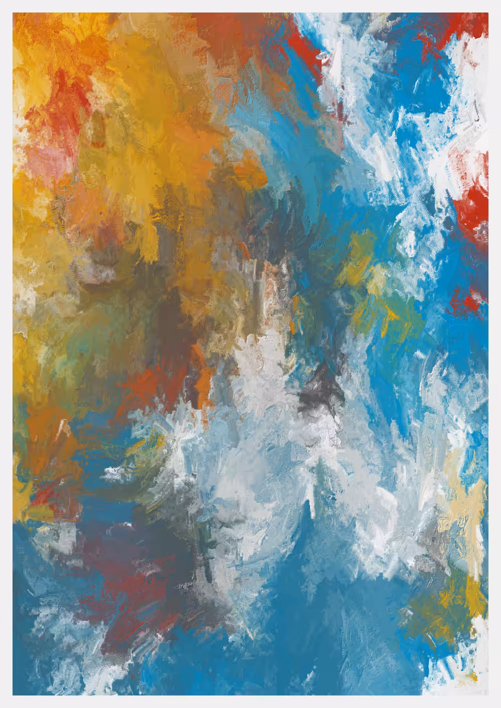 Paysages chromatiques B  #109