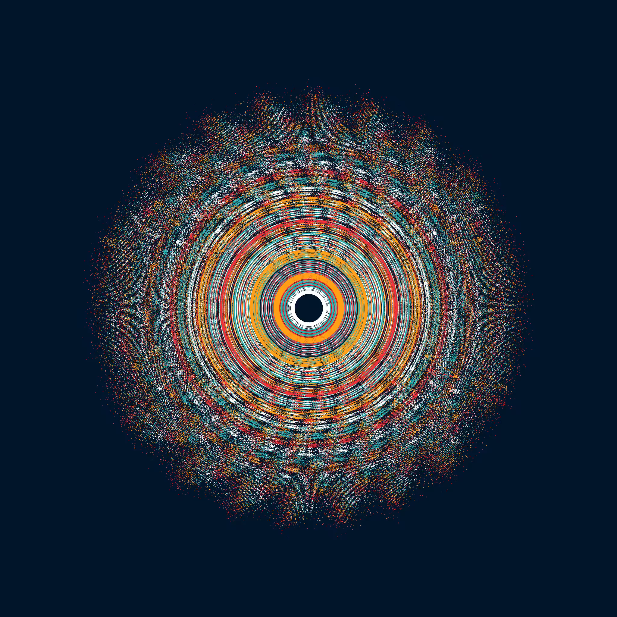 CIRCULAR MURMURATIONS #155