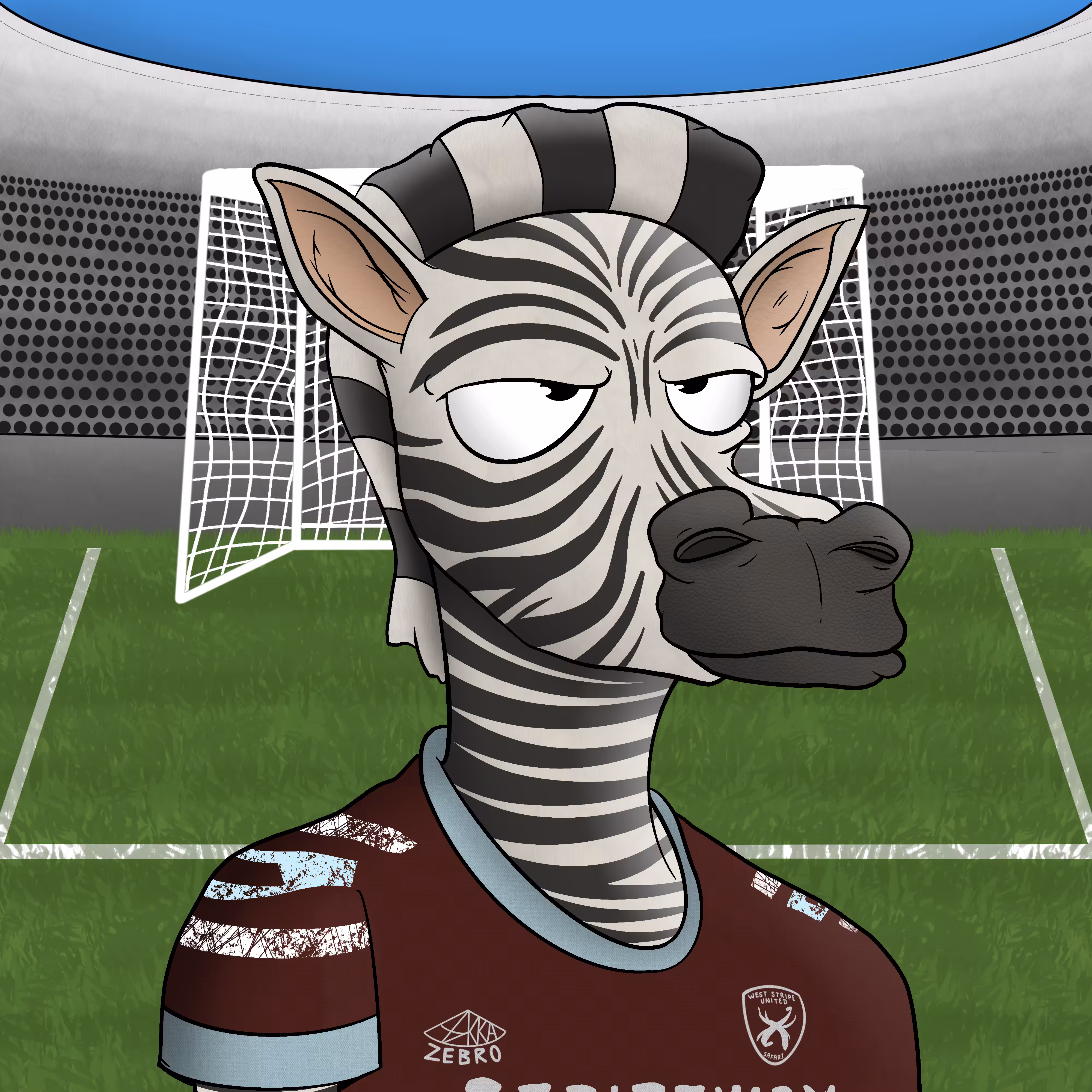 Stripy Safari #25 - Stripe Ham