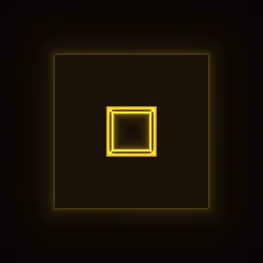 Menger Sponge 1 - GOLD