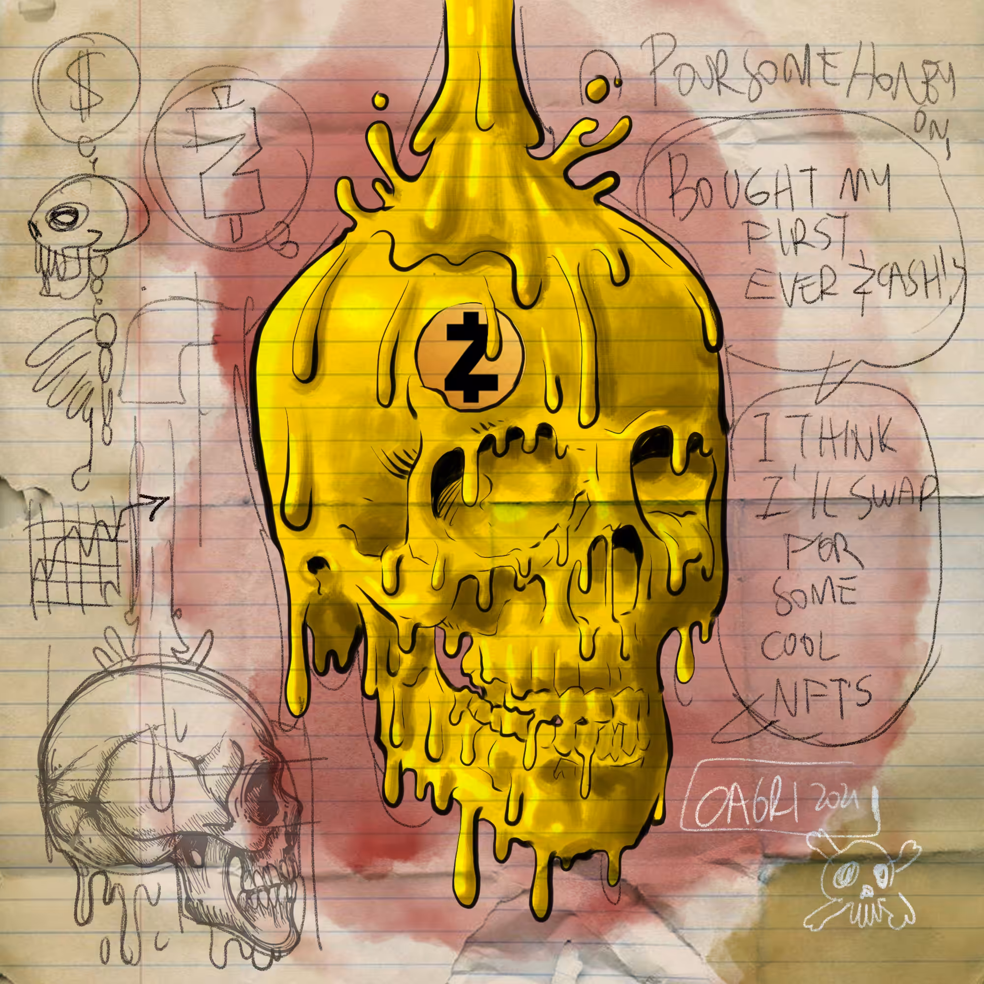 'COIN $KULLZ' ANIMATION FRAME 14/14