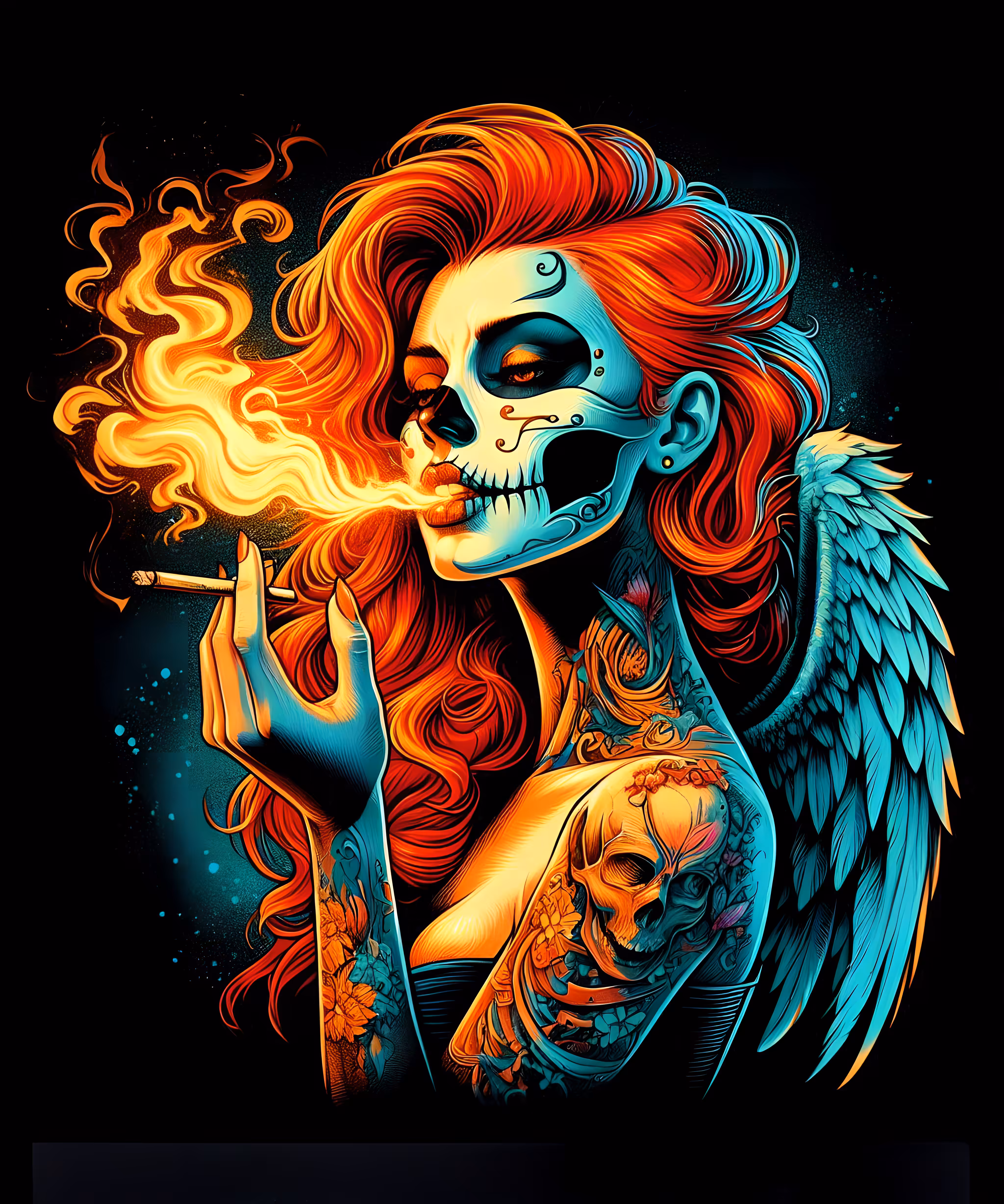 Scarlet Temptress of the Afterlife