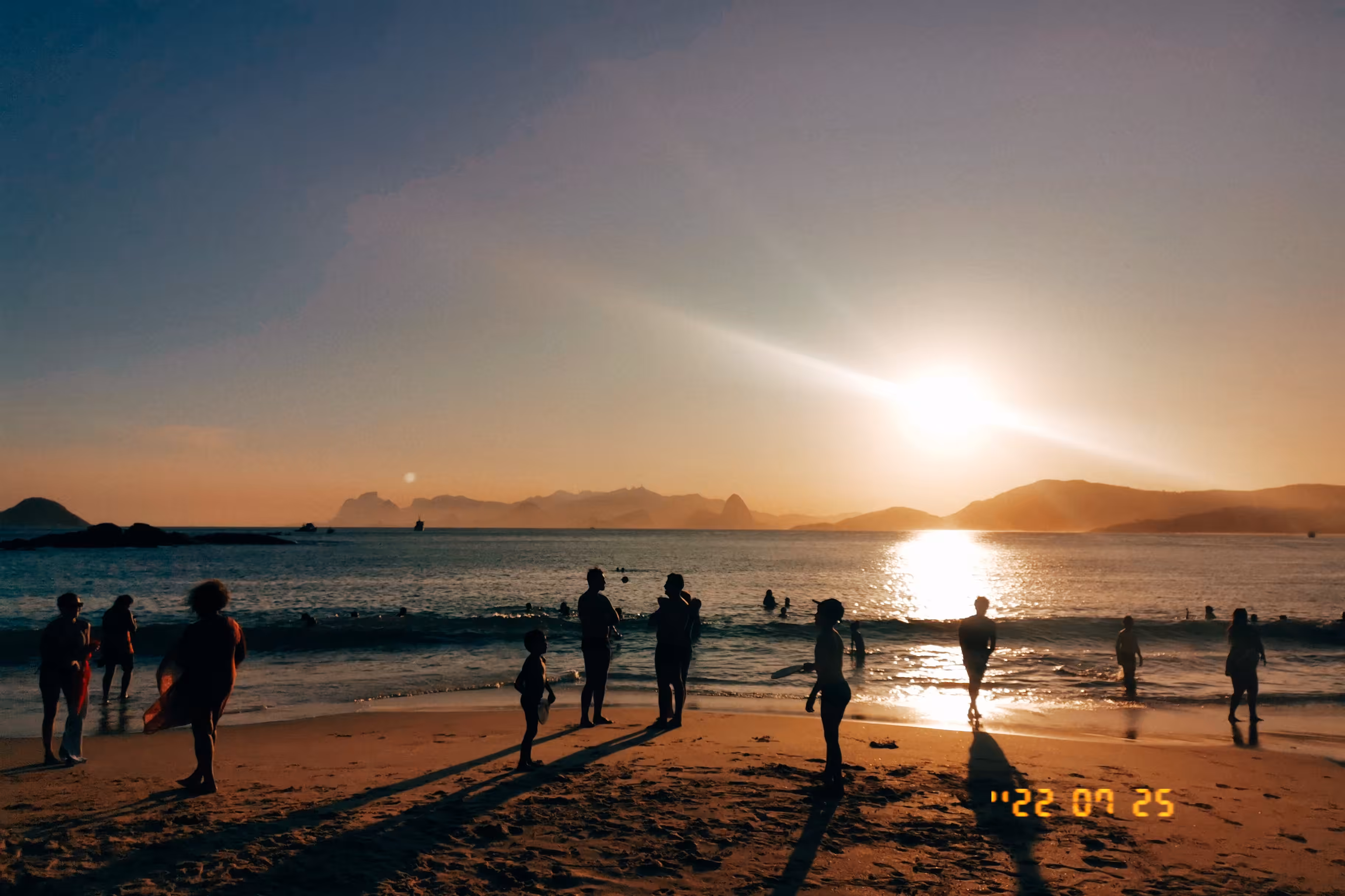 A day at the beach