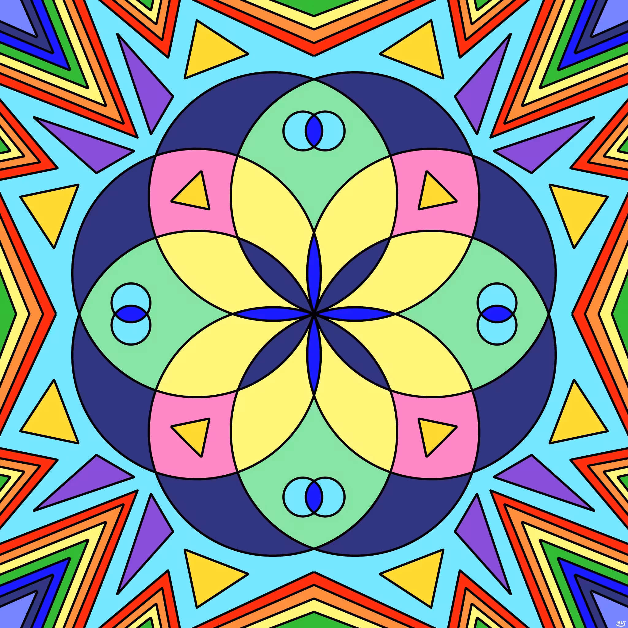 HappyLittleShapes: Seed Of Life