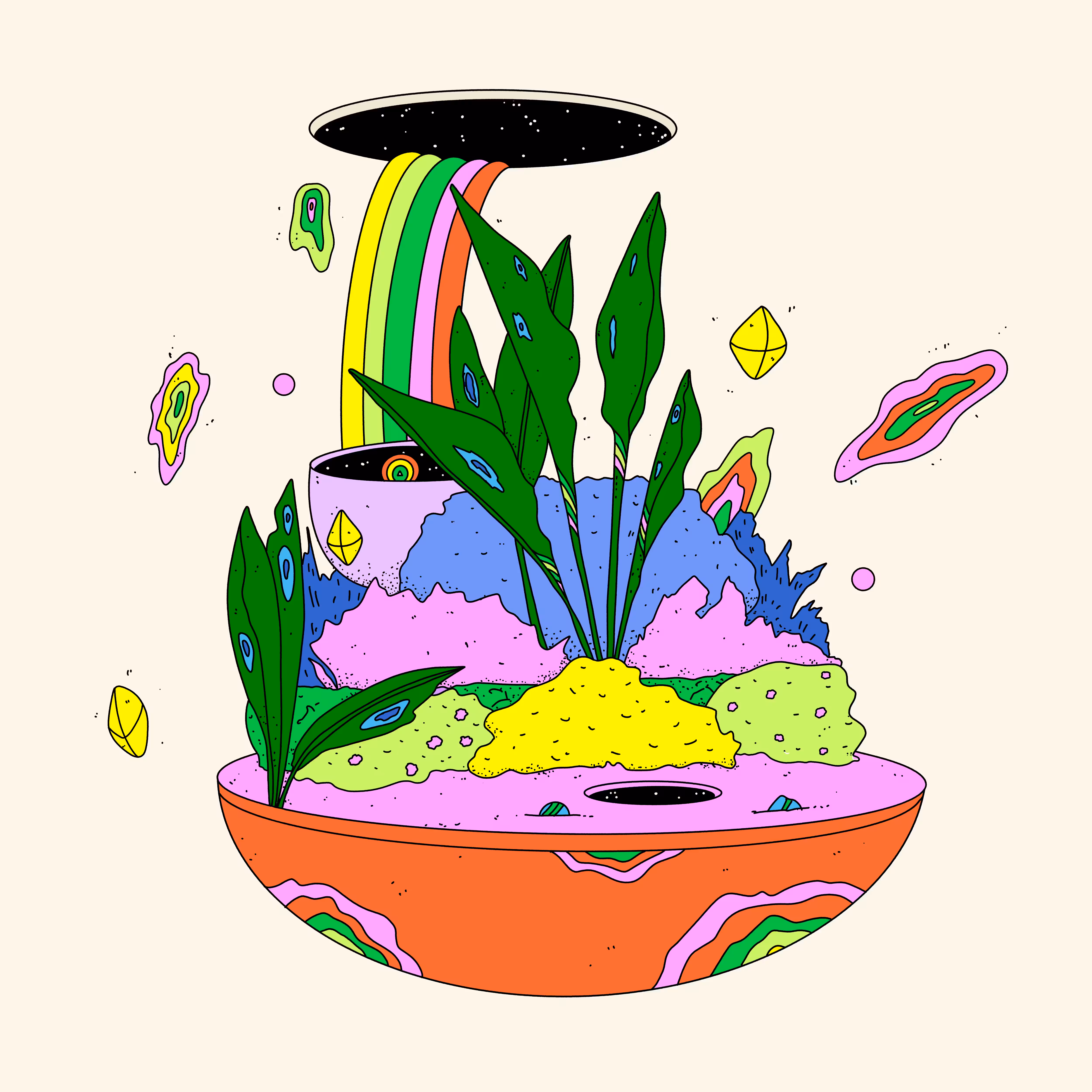 🌿🌈🌴