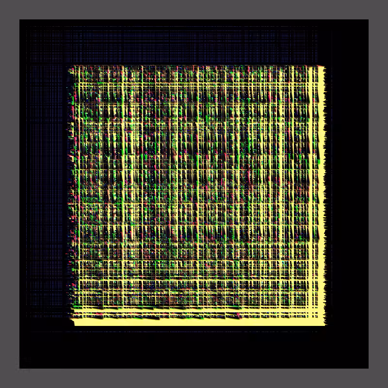 Analog Grid Burn #21