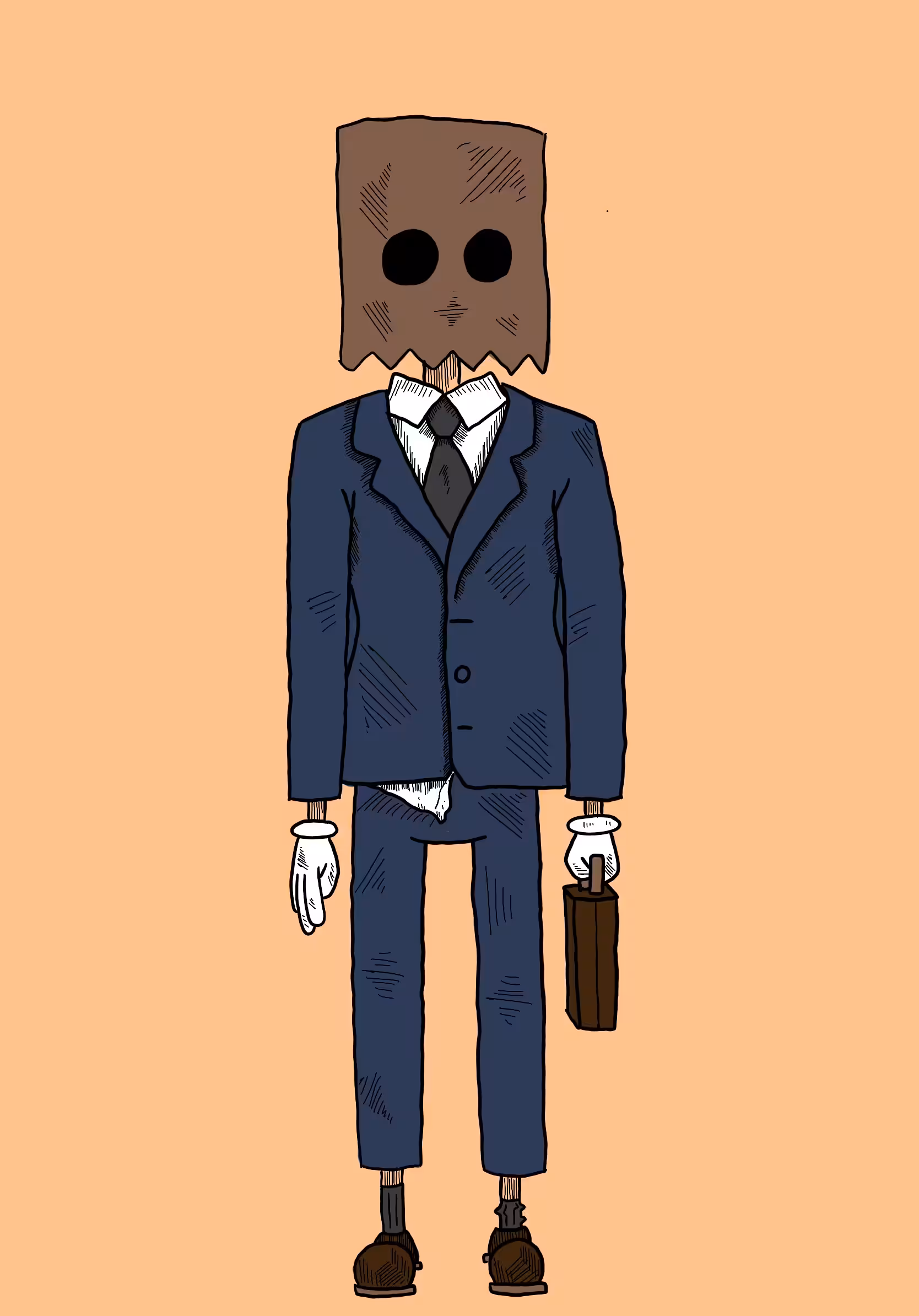 Business Baghead