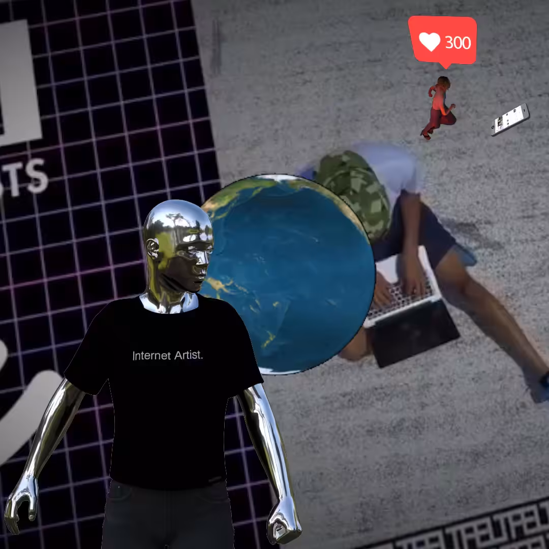 Canvas #95: mass surveillance. — internet artist. — global lockdown. — chasing clout. — dreamscape