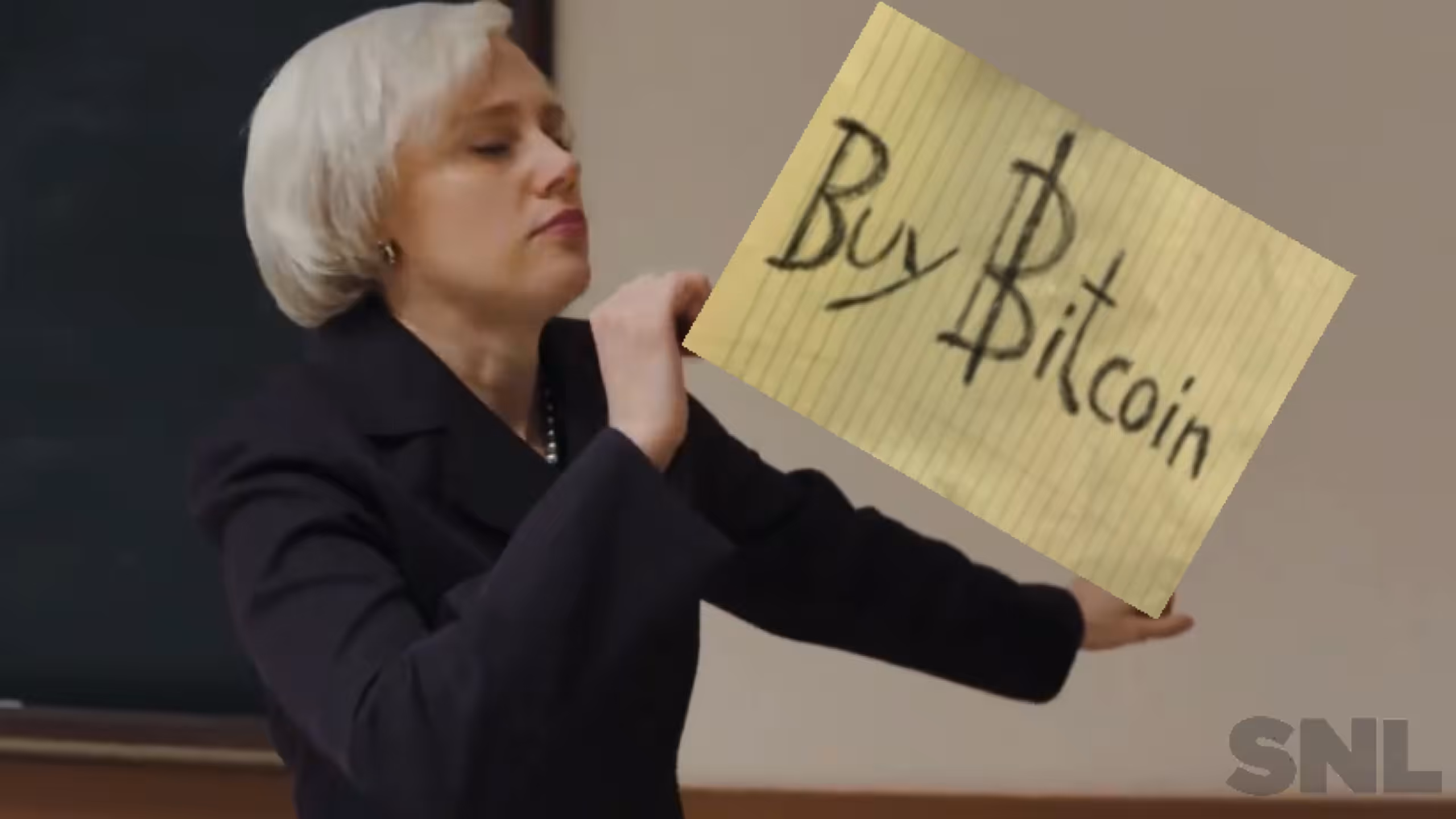 Buy Bitcoin Janet! 