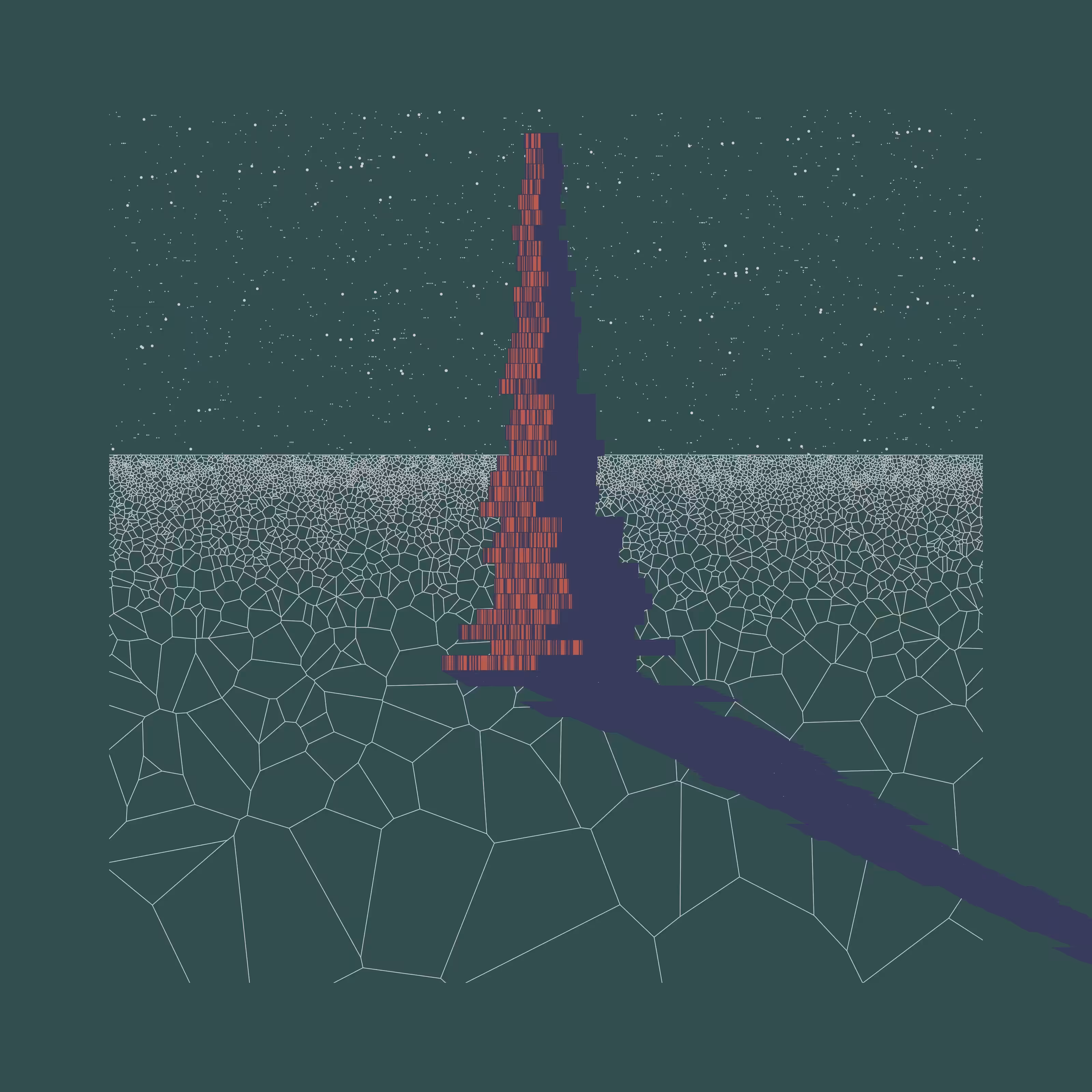 Not the First Fall | dark green