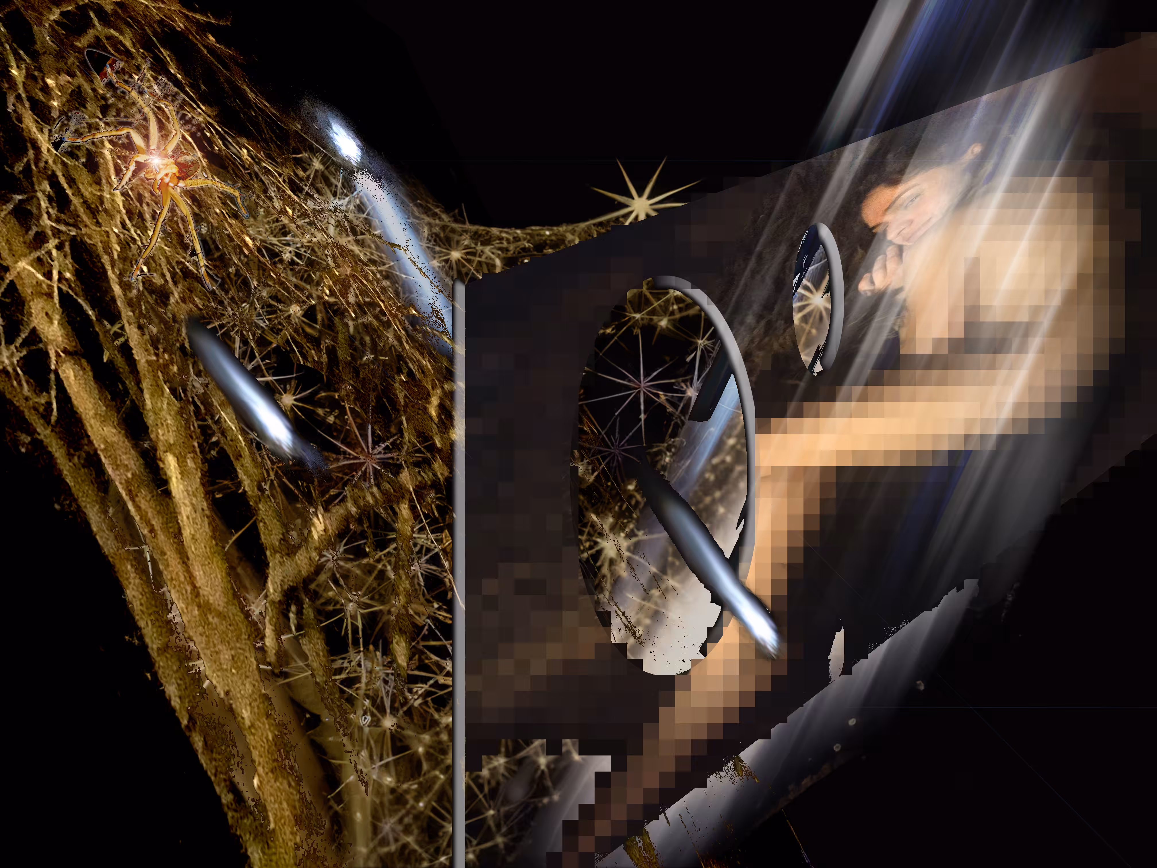 MEMORY KNOT/ FLESH+VOID-DIGITAL LATTICEWORK 