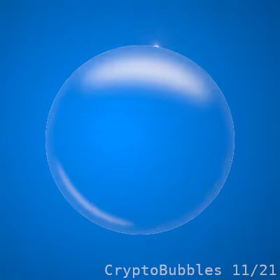 CryptoBubbles - Dodger Blue