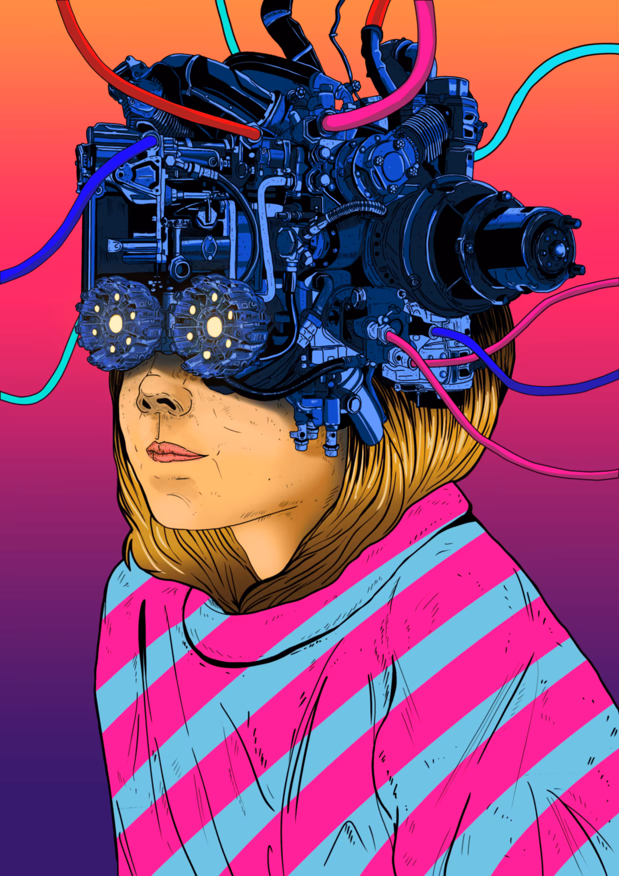 Eye bot girl Rare