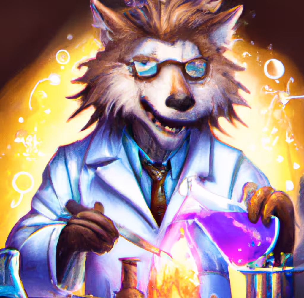 Menila Mad Scientist Wolf #30