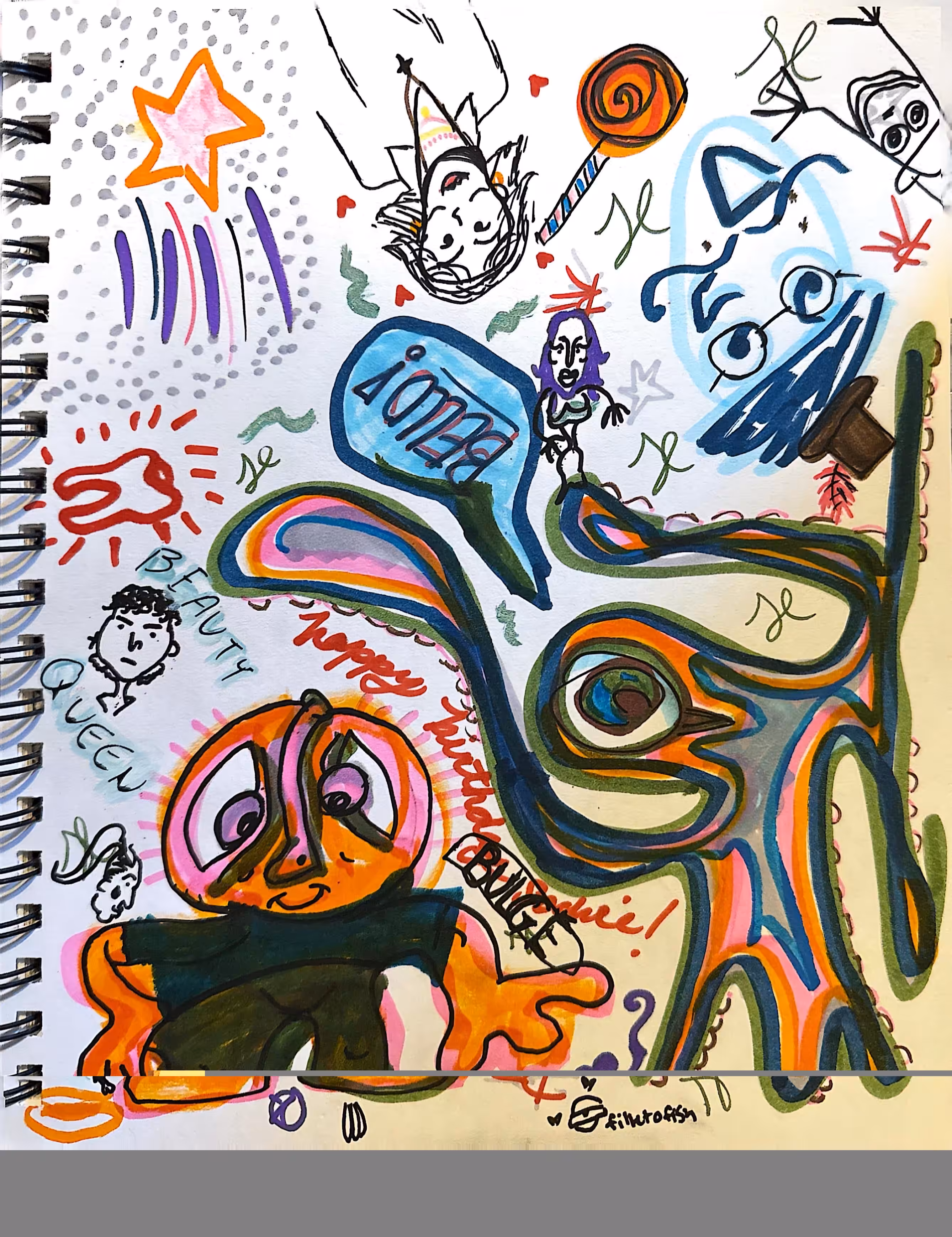 Create New Create Beauty: Doodle Party #2