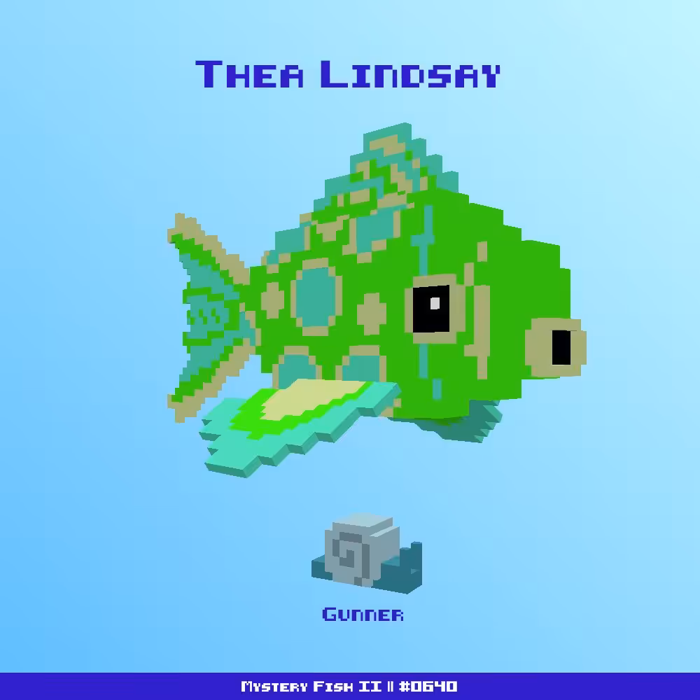 Thea Lindsay :: Mystery Fish 0640/1000 