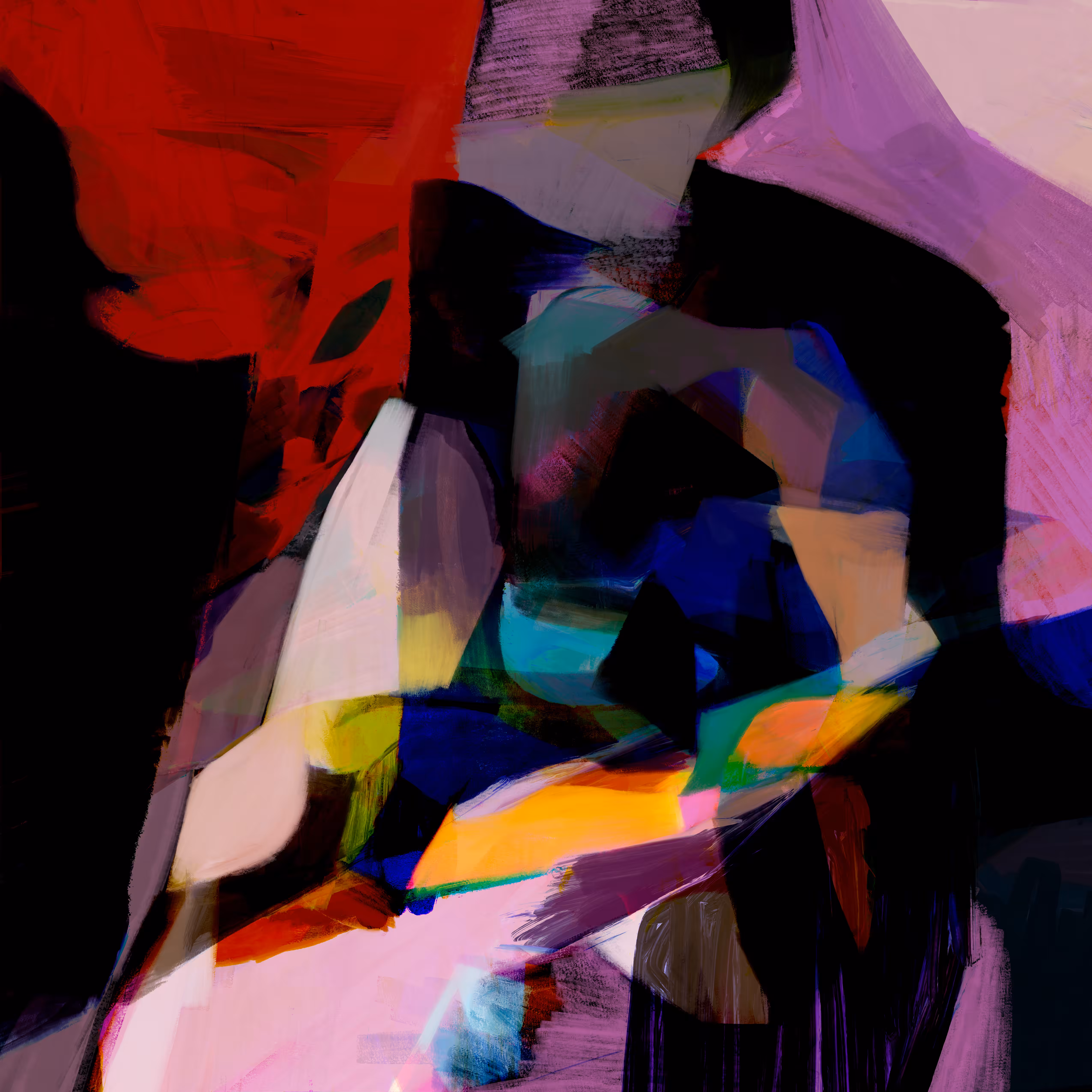 Still life with woman