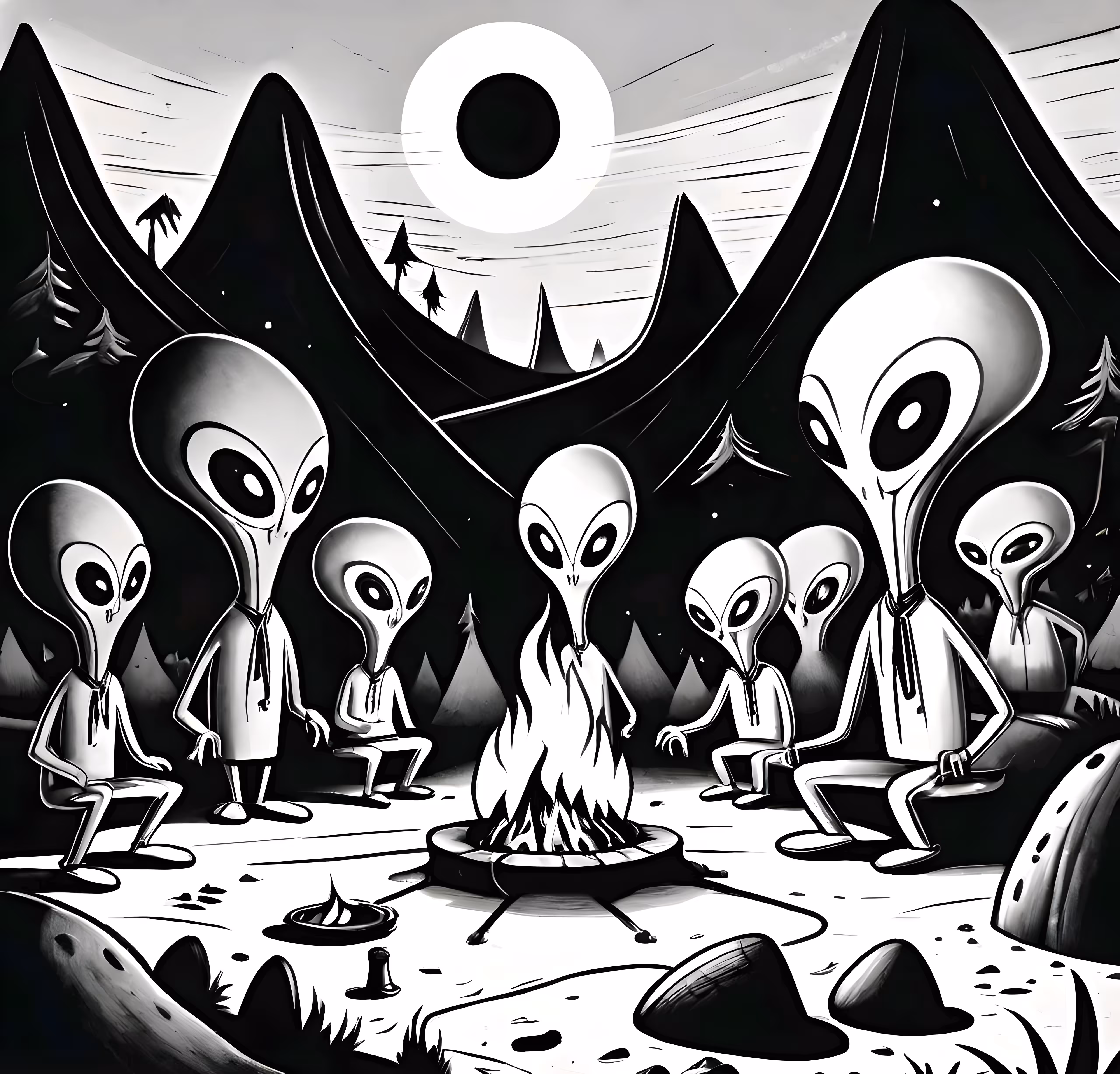 Alien Adventure - Day 22 - Camp