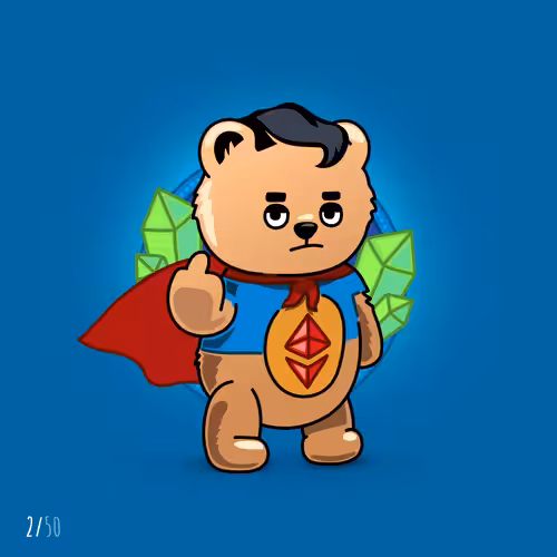 #2 Brash Bear Superman