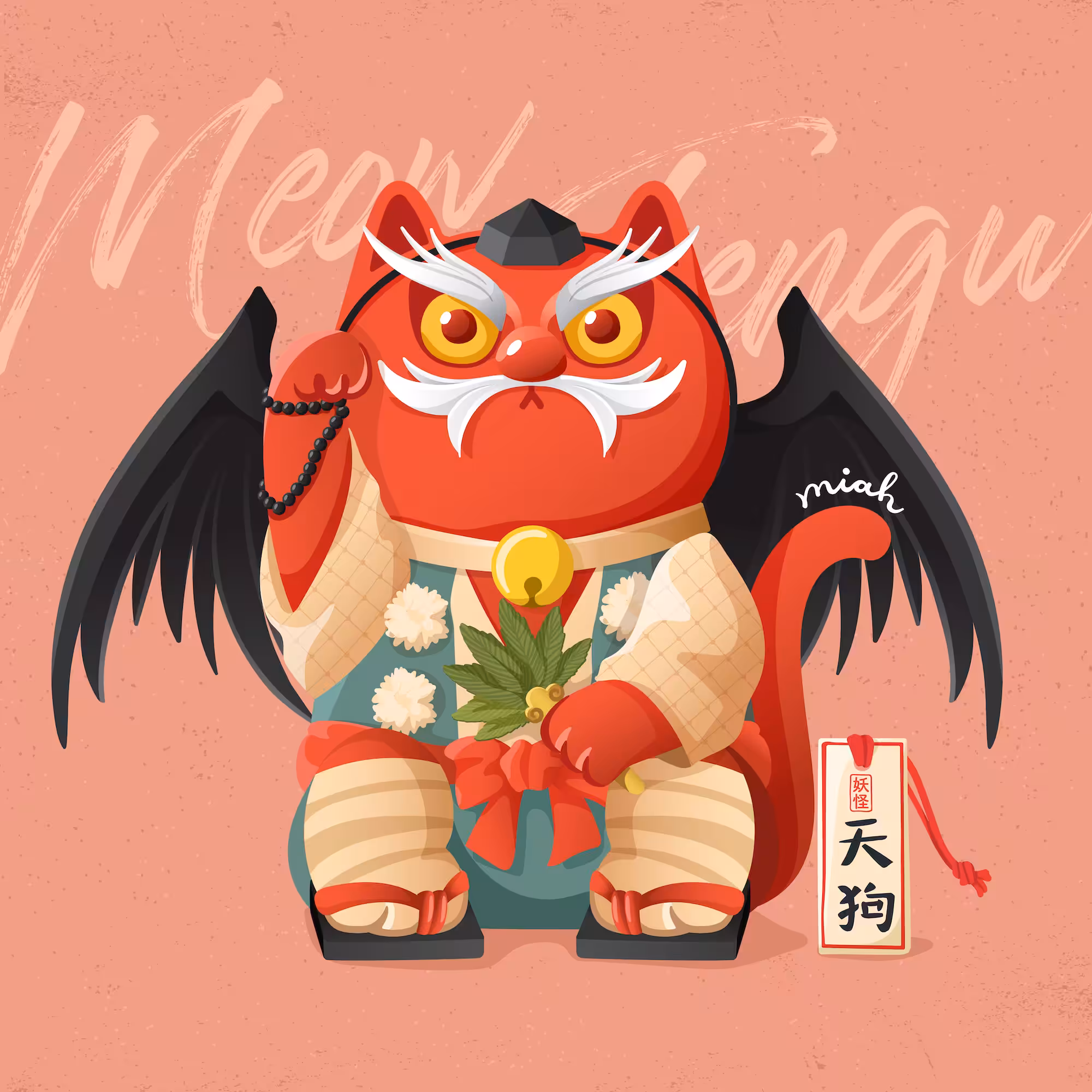 Manekineko x Yokai : Meow Tengu