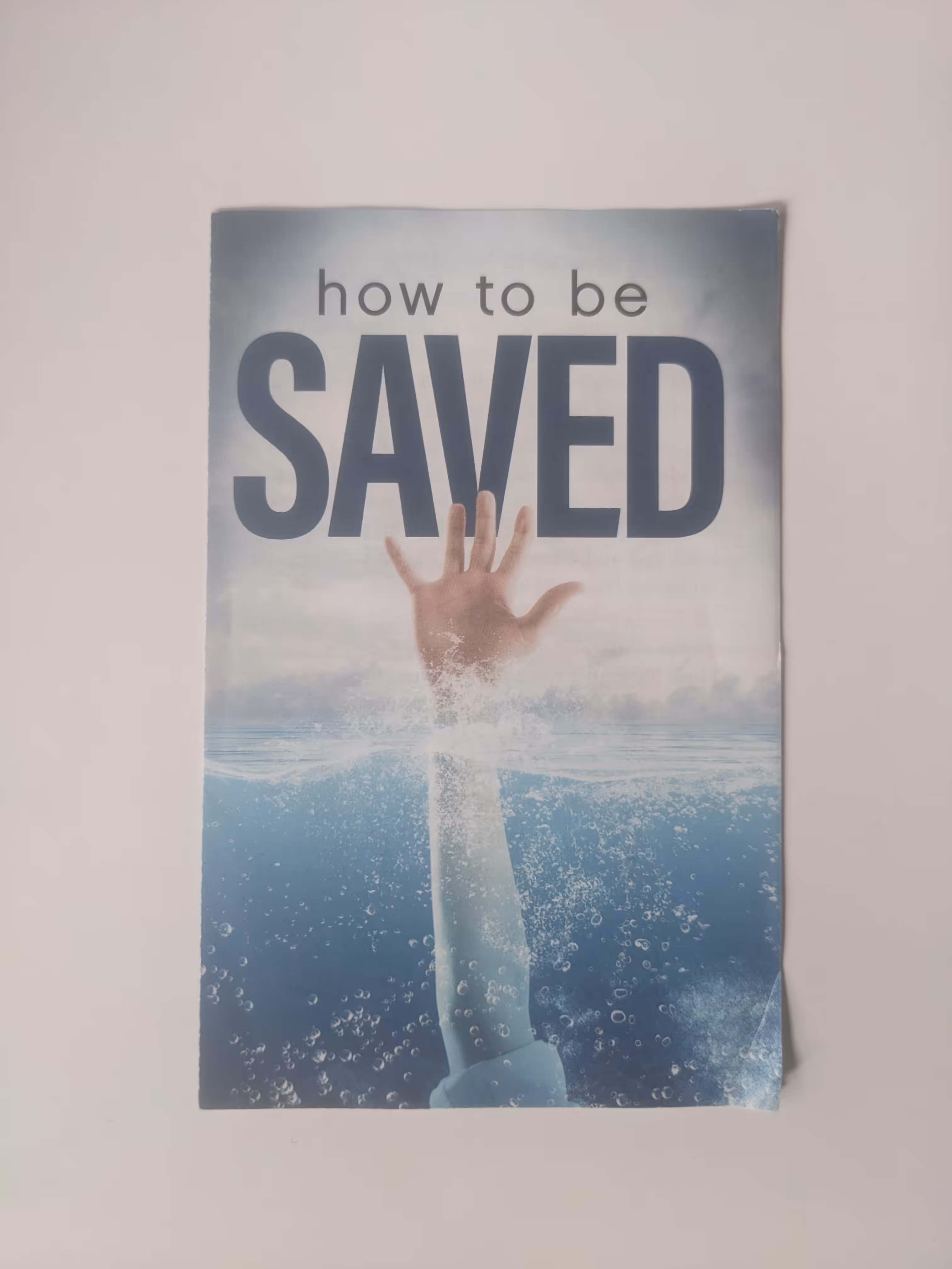 Subway Jesus Pamphlets: how to be SAVED