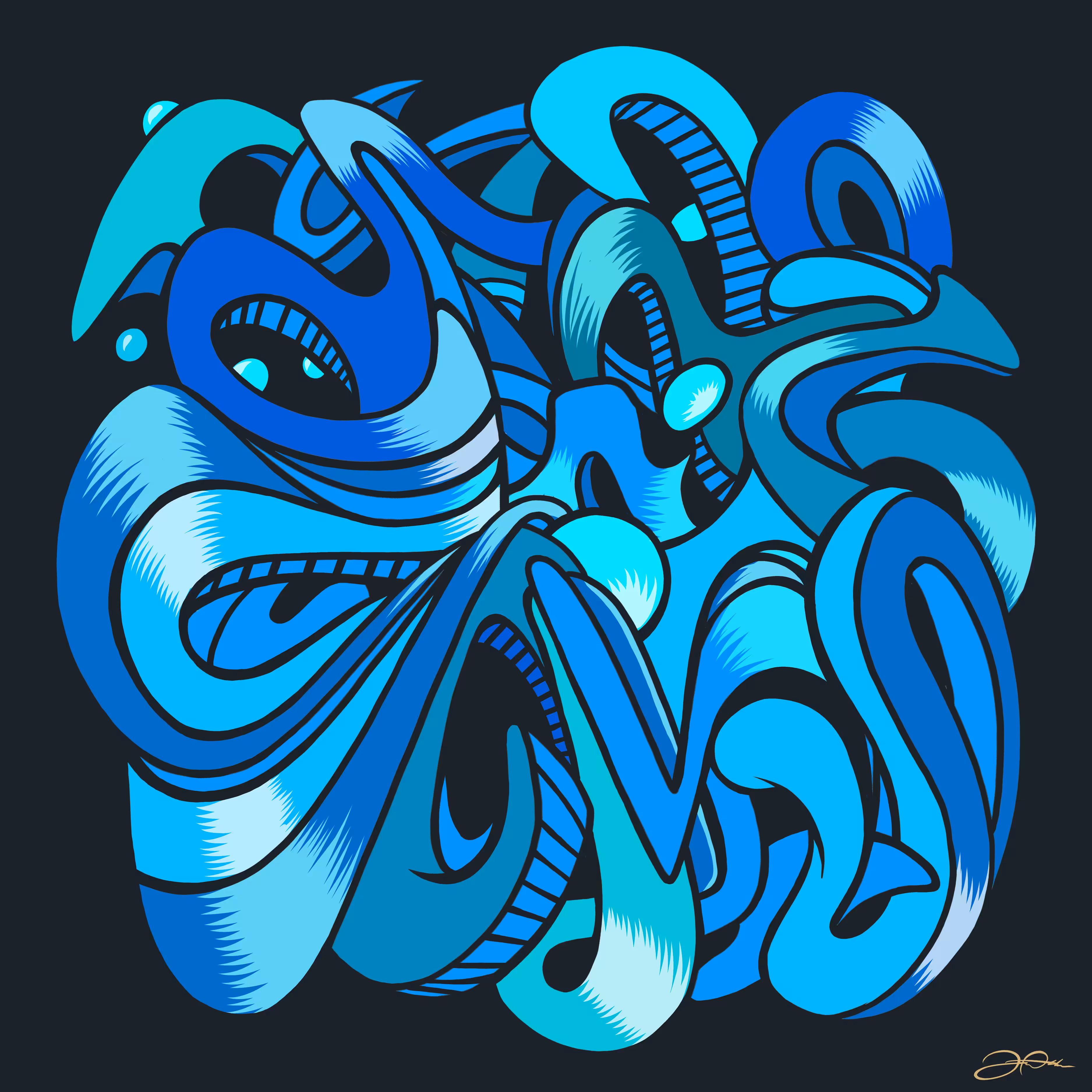 Hydroglyphics # 50