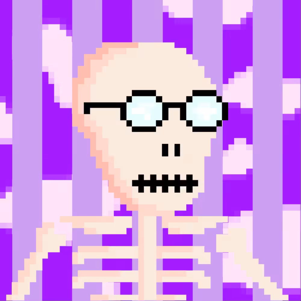 PIXEL SKULLETTI 1 #125