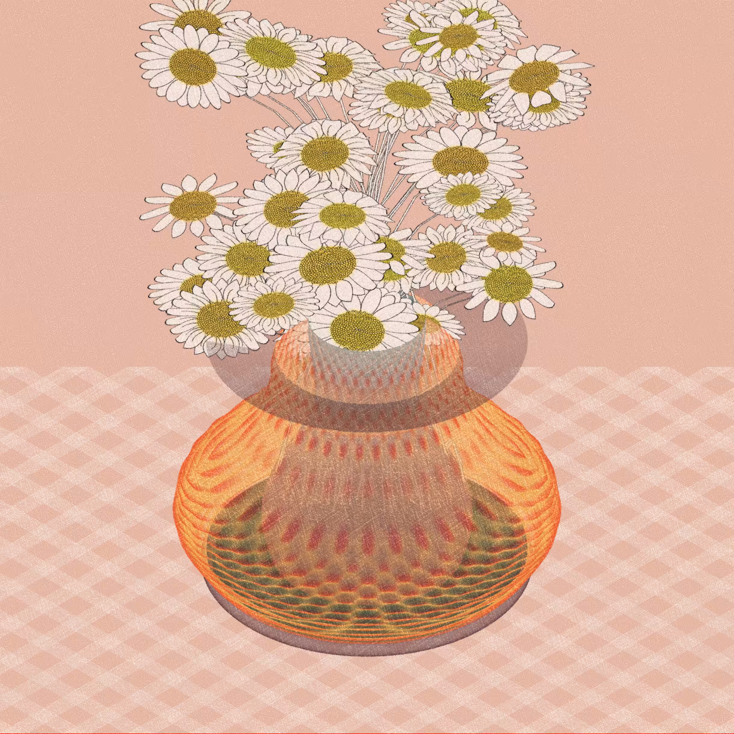 Vases and Daisies #45