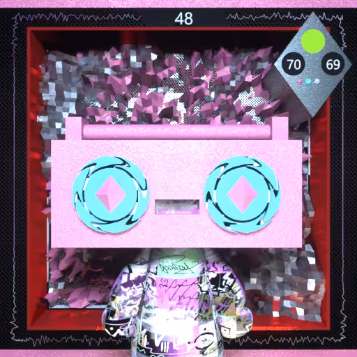 Boomboxhead 48