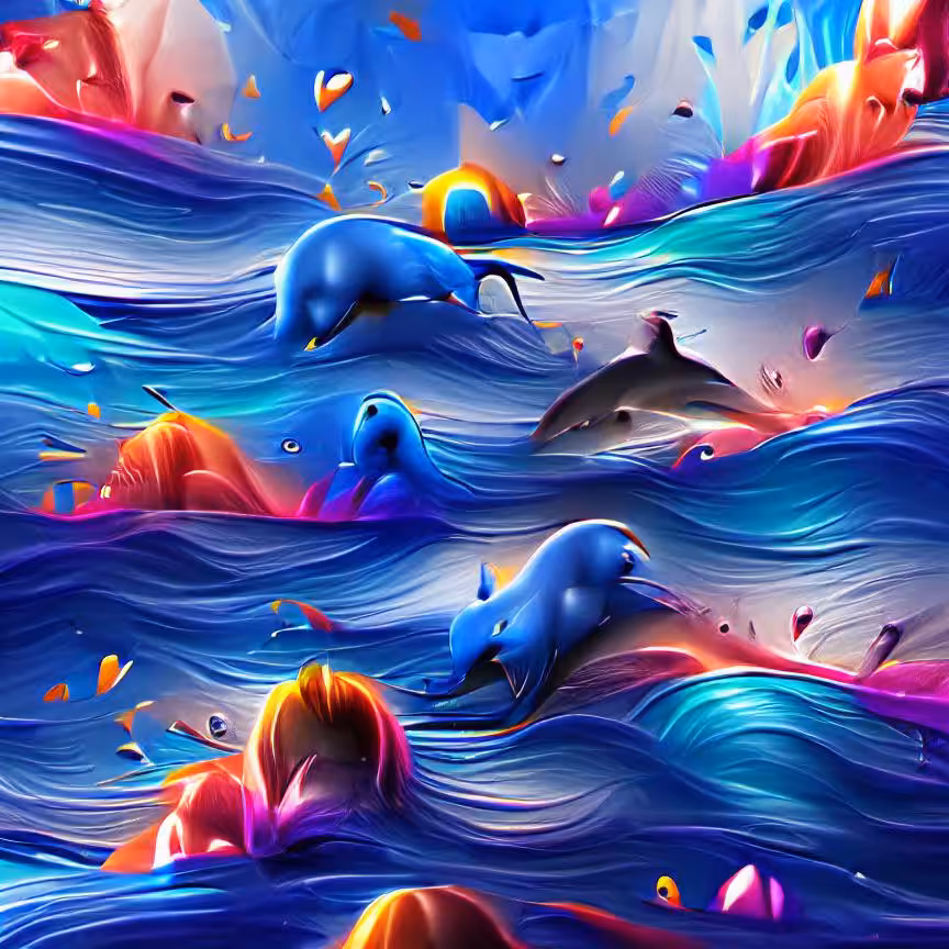Swimming With Dolphins 3