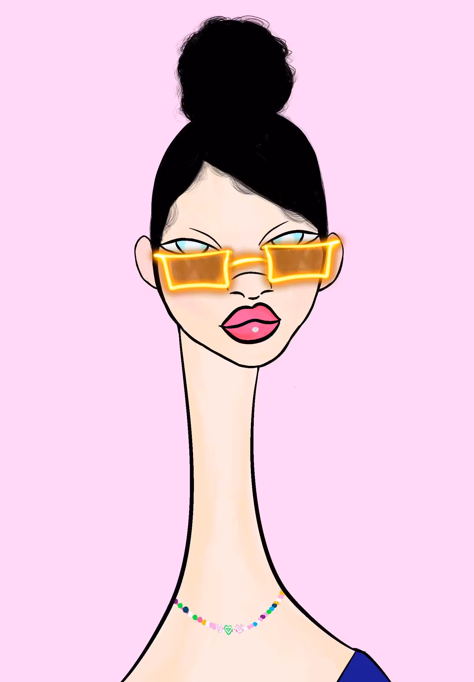 Long Neckie Ladies: Long Neckie Lady #680
