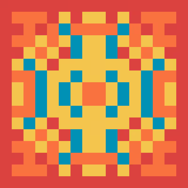 Pixel Mandala #90