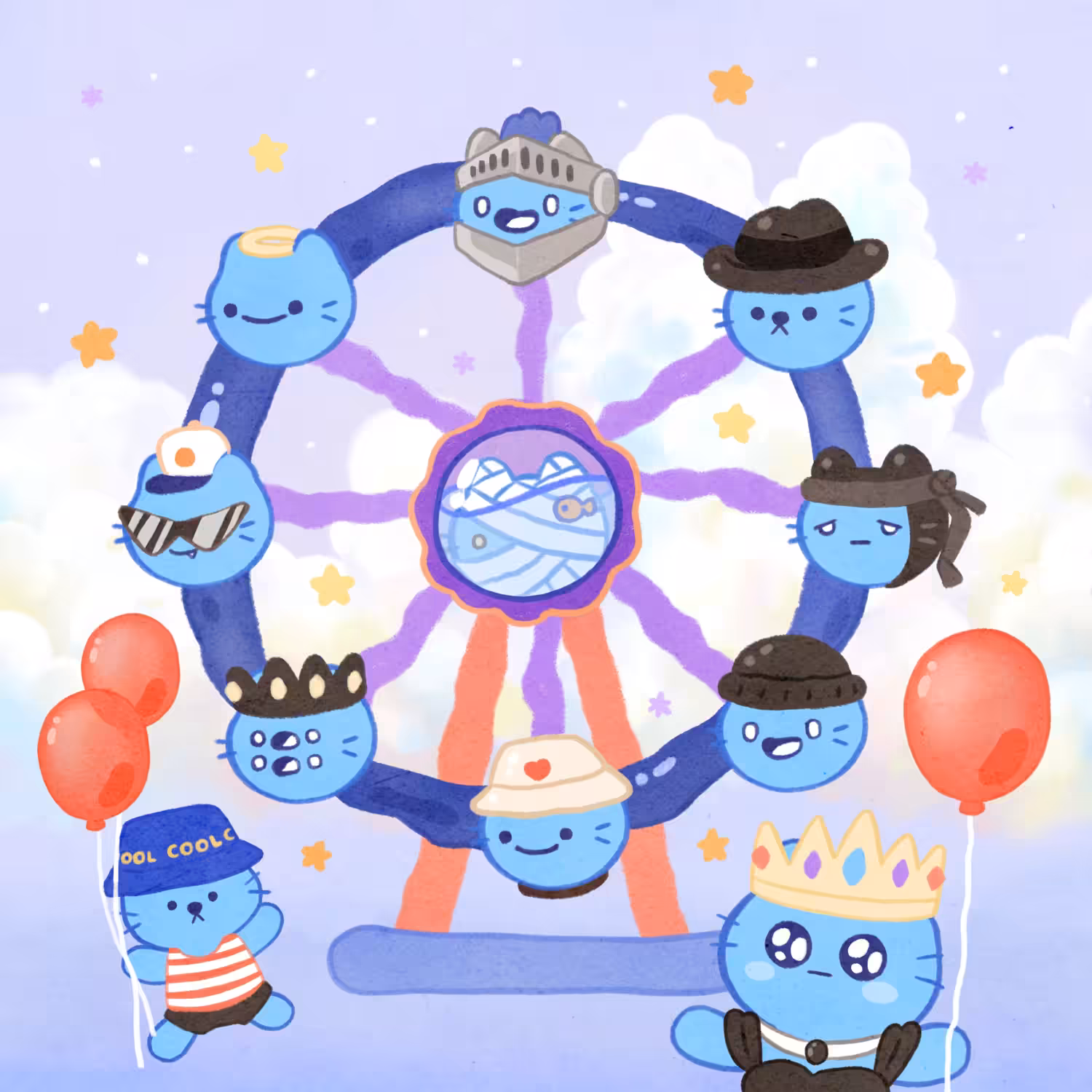 clontest | #412 : Cool Jelly ferris wheel 