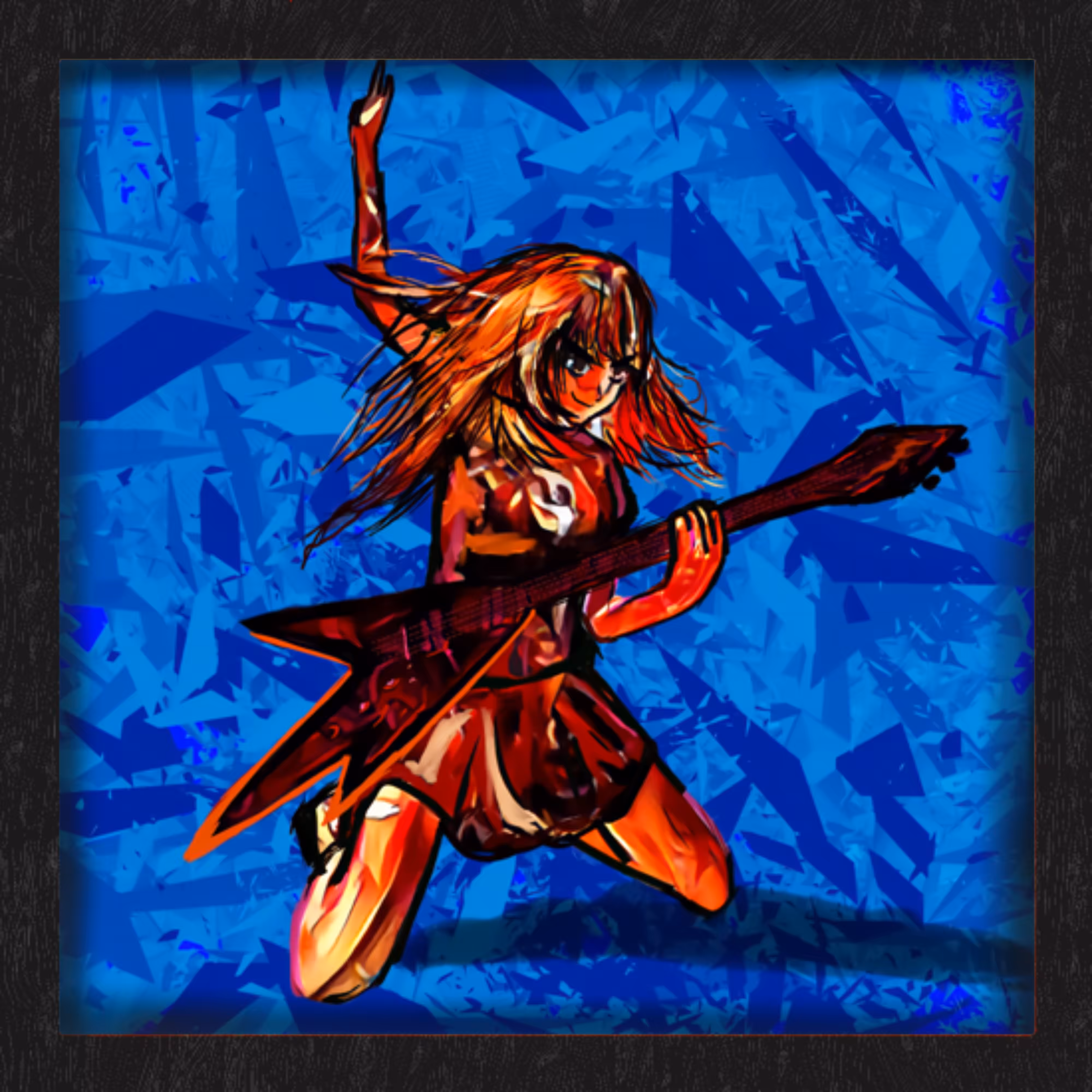 READY TO ROCK Black Frame