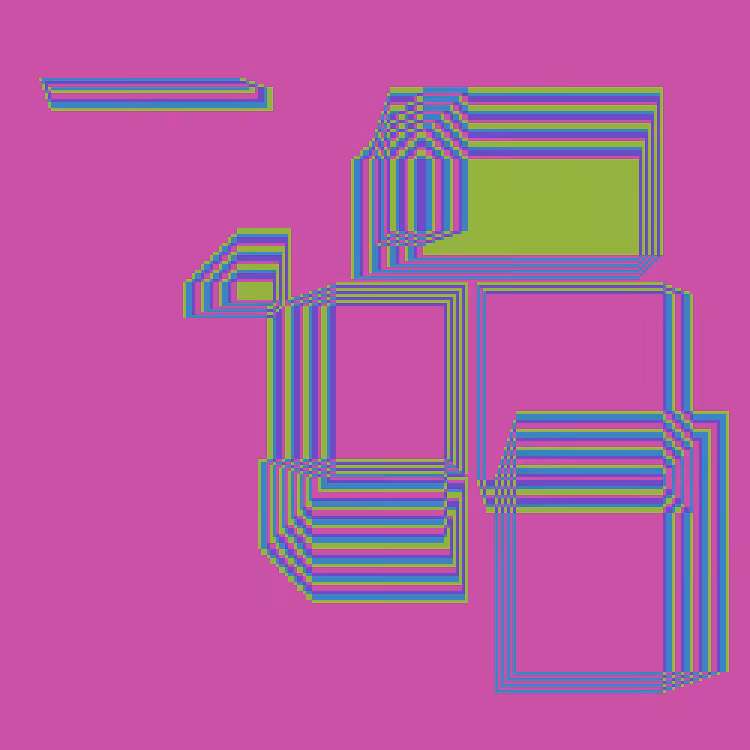 Superimposed Rectangles #9