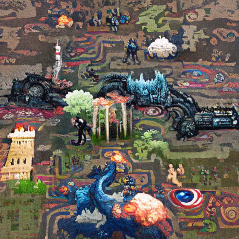 Neural Tapestry #12