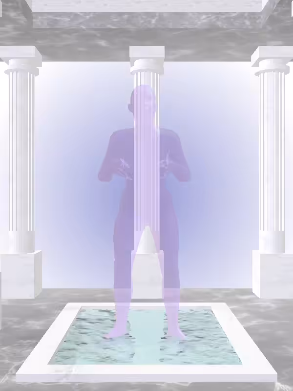 HeavenComputer: The Fading Old Bright Purple Woman #2837