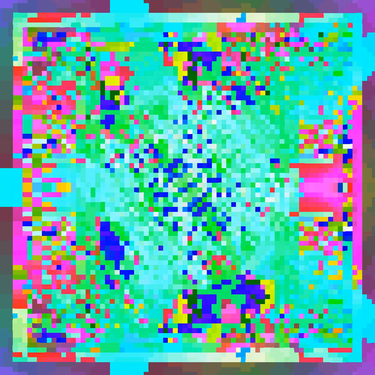 Psychedelic Dance of Pixels #50