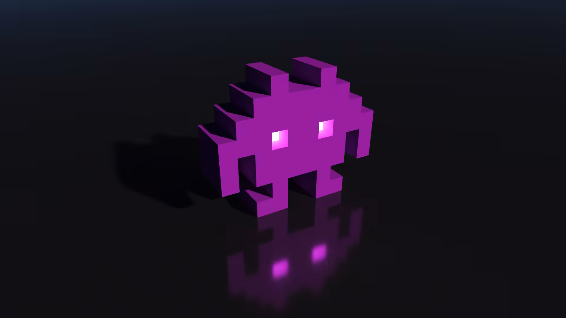 3D retro: Space Invader 7