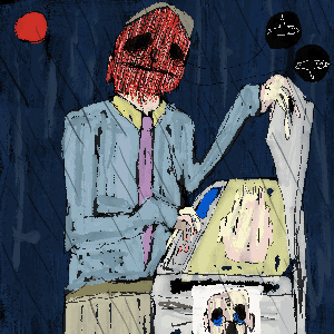 the machine succeeded in its dilution, the papers lined gift bags and suffocated boxes that were left on porches
