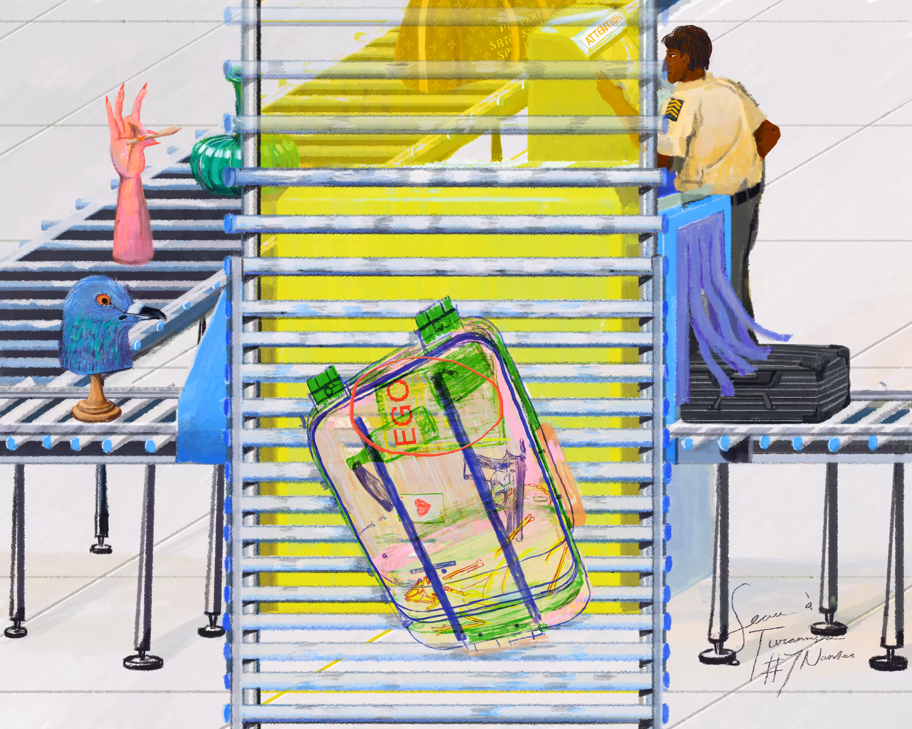 X-ray, Suitcase