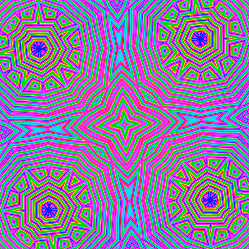 Psilocybin vision #3 - #fxhashturnsone #8