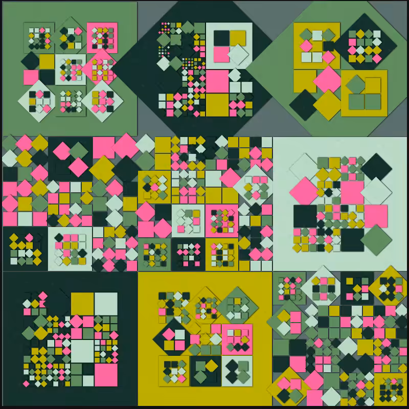 Square pattern v1 #6