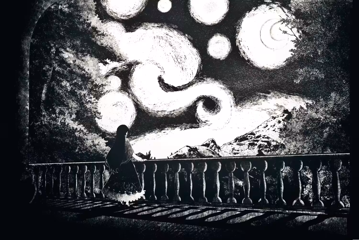 The starry night 