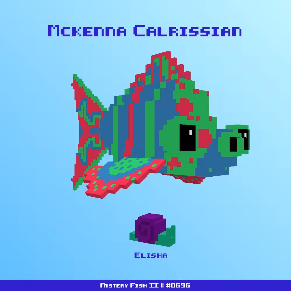 Mckenna Calrissian :: Mystery Fish 0696/1000